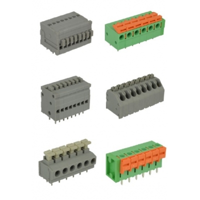 彈簧式（無螺紋）端子臺